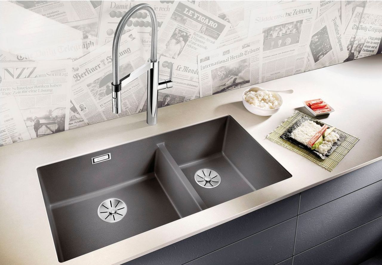 Кухонная мойка Blanco Subline 480/320-U белый 523588 в интернет-магазине Sumom.kz Кухонная мойка Blanco Subline 480/320-U белый 523588 в интернет-магазине Sumom.kz
