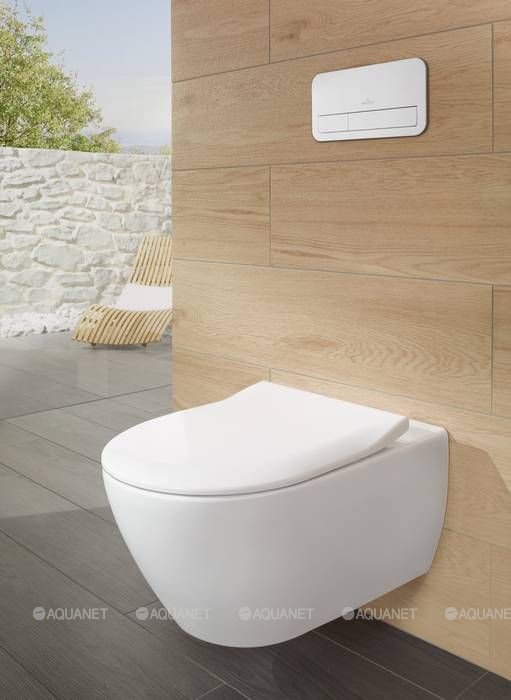 Унитаз подвесной Villeroy & Boch Subway 2.0 5614R201 белый в интернет-магазине Sumom.kz