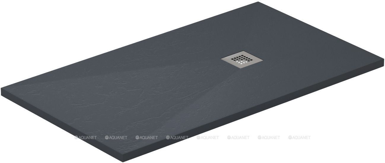 8.31008-BGM Priority, Поддон литьевой 1400х800, без сифона/накладки, сине-серый в интернет-магазине Sumom.kz