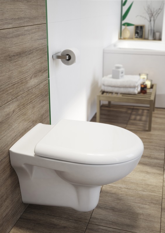 Унитаз подвесной безободковый Cersanit NATURE NEW CLEAN ON S-MZ-NATURE-COn-DL-w в интернет-магазине Sumom.kz Унитаз подвесной безободковый Cersanit NATURE NEW CLEAN ON S-MZ-NATURE-COn-DL-w в интернет-магазине Sumom.kz