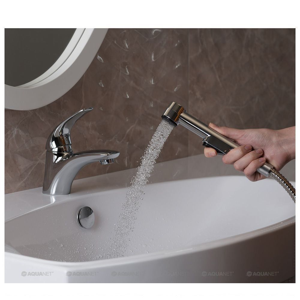 Смеситель с гигиеническим душем Aquanet Cobra SD90363-3 большой выбор под ваш дизайн!