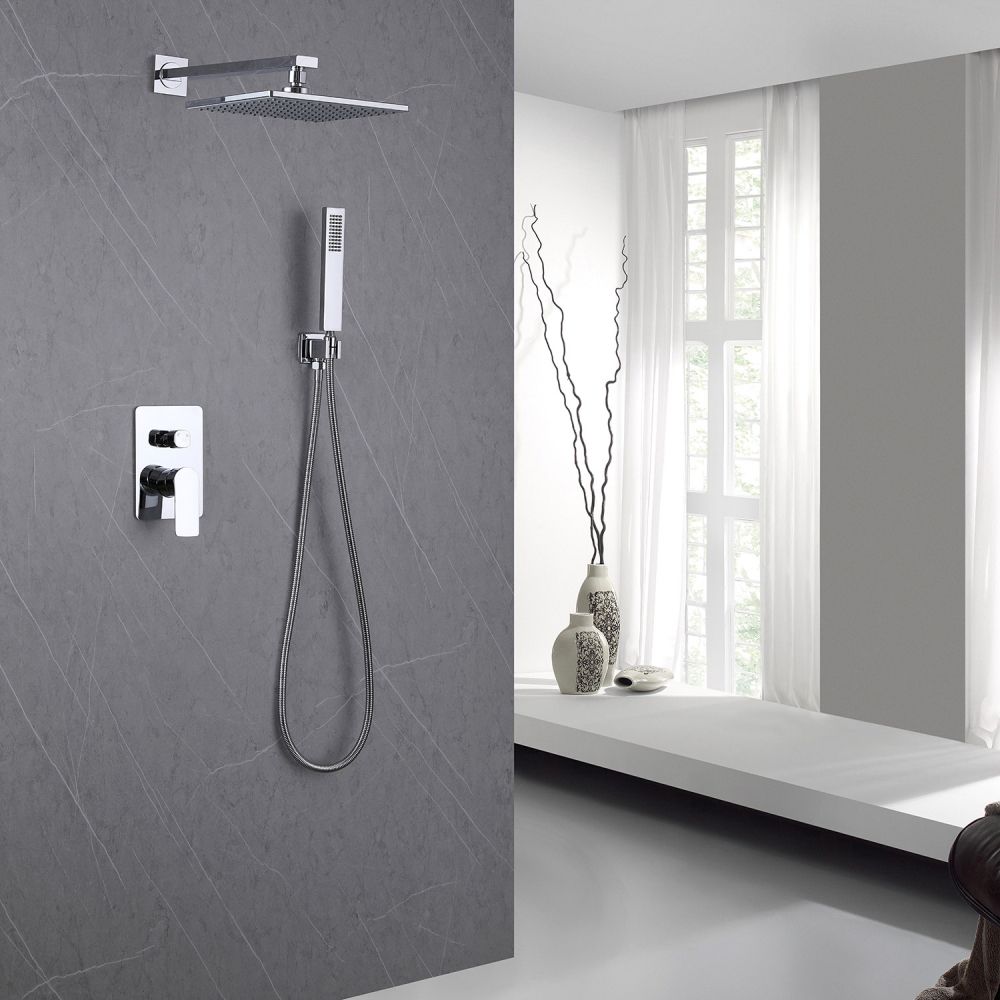 Душевая система ABBER Weiss Insel AF8018 скрытого монтажа без излива, хром в интернет-магазине Sumom.kz Душевая система ABBER Weiss Insel AF8018 скрытого монтажа без излива, хром в интернет-магазине Sumom.kz