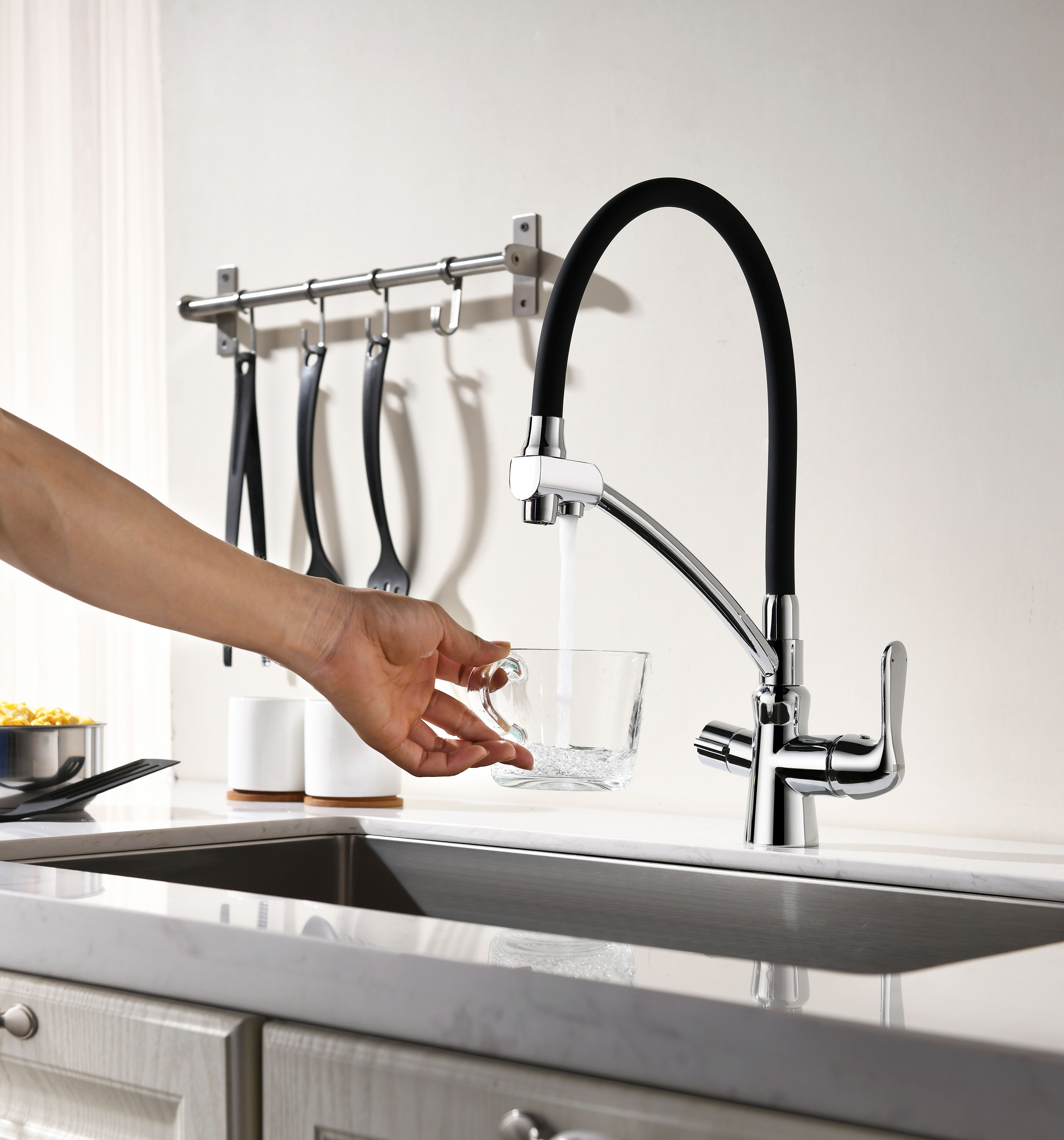 Смеситель Lemark Comfort LM3070C для кухни с подключением к фильтру с питьевой водой большой выбор под ваш дизайн!