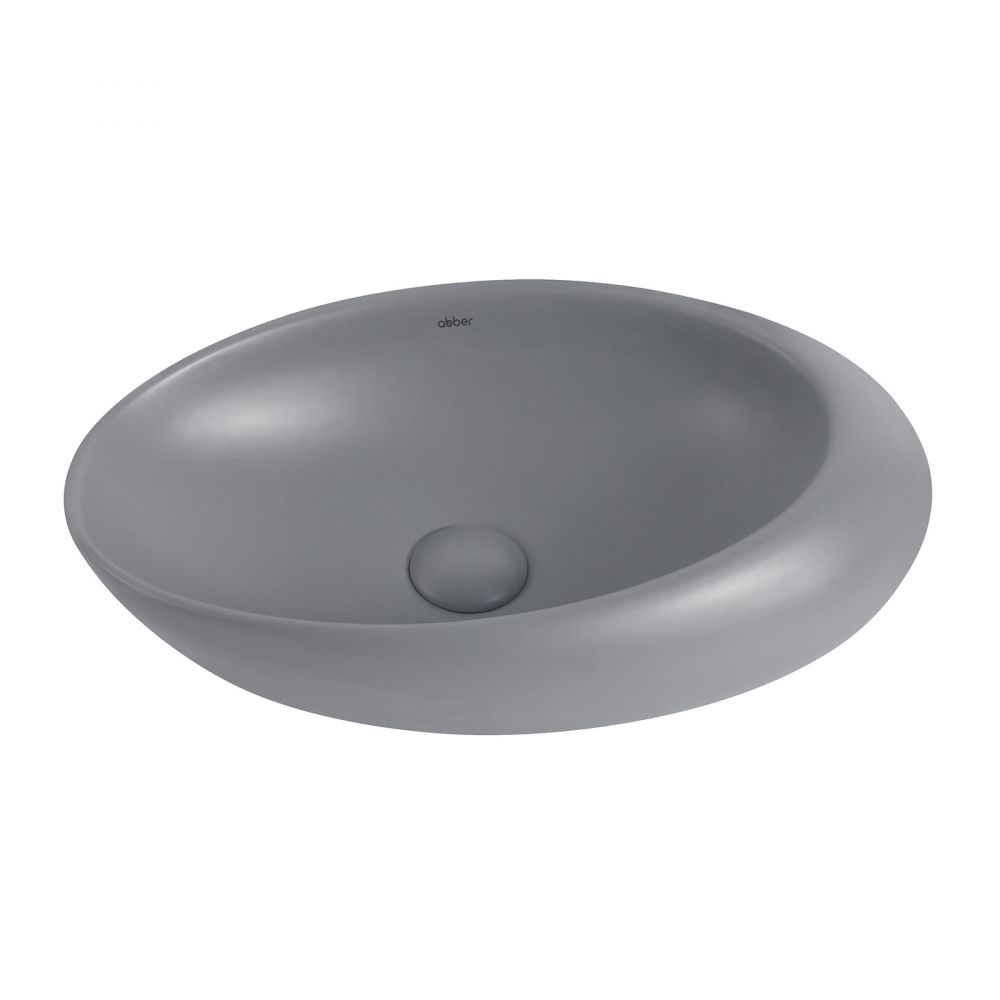 Раковина накладная ABBER Bequem AC2107MG серая матовая в интернет-магазине Sumom.kz