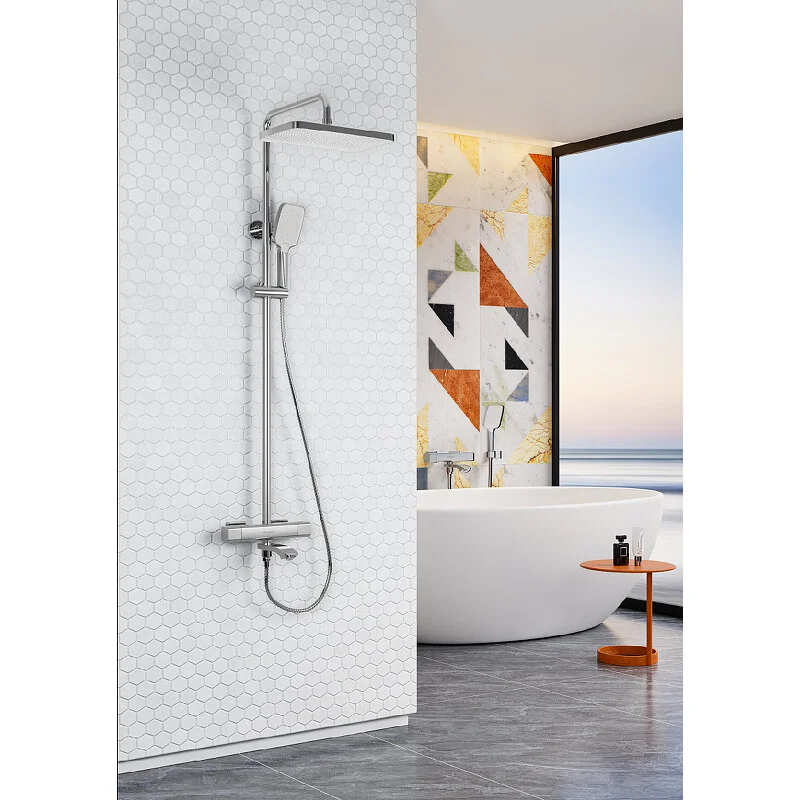 Душевая система с термостатом Raglo хром R01.26 в интернет-магазине Sumom.kz