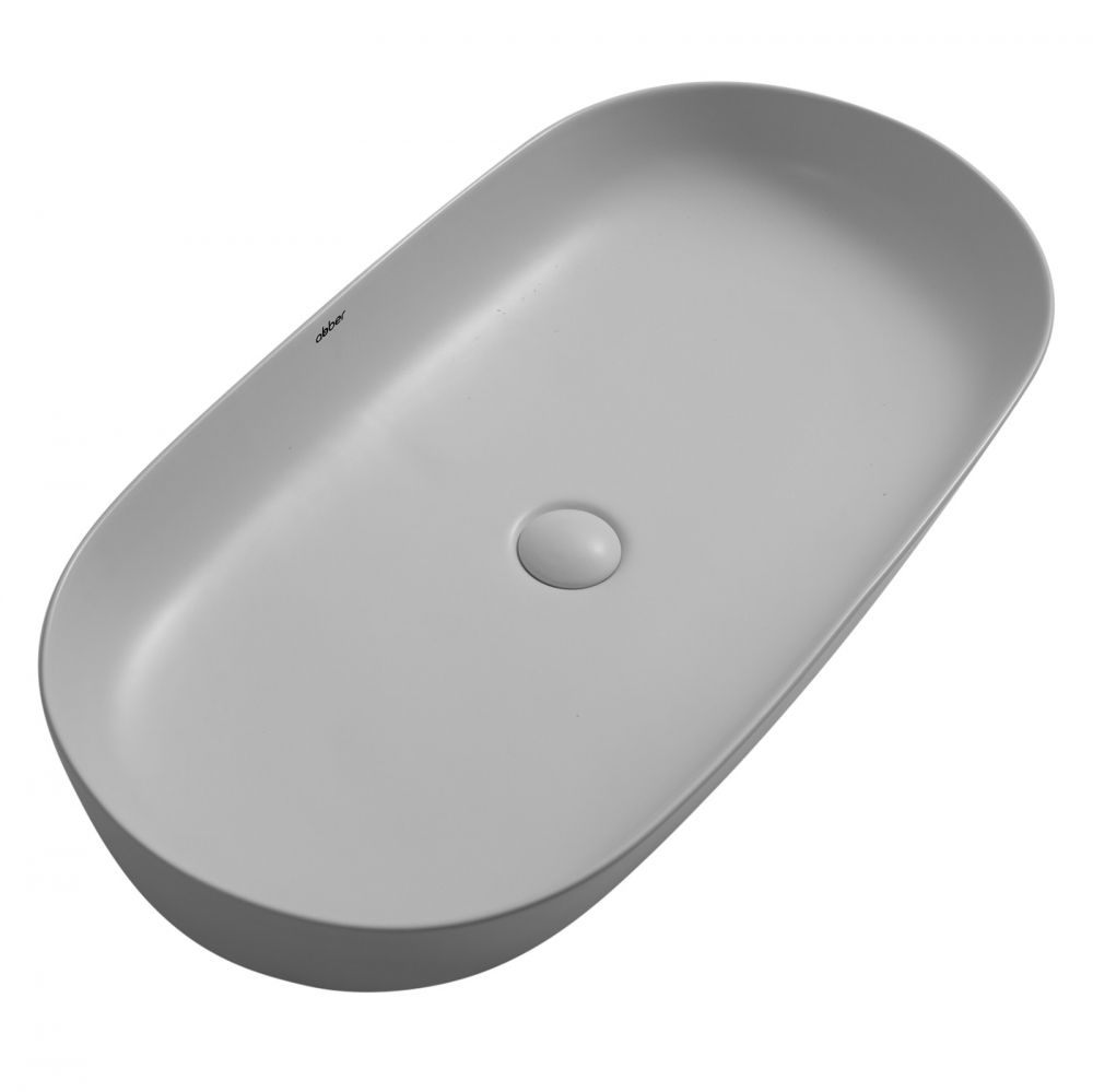 Раковина накладная ABBER Bequem AC2110MLG светло-серая матовая в интернет-магазине Sumom.kz