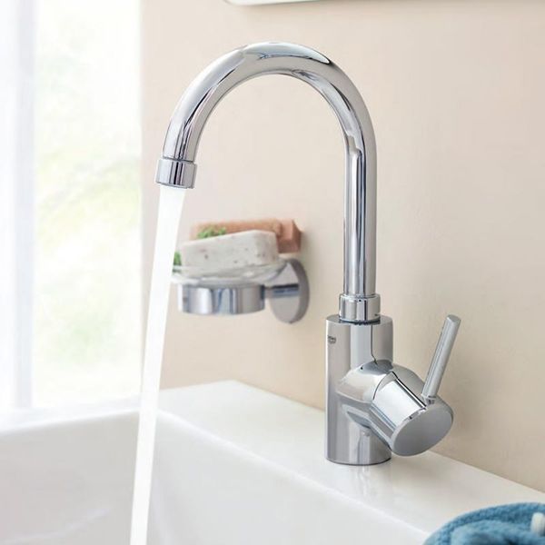 Смеситель для умывальника Grohe Concetto L-Size 32629001 с гарантией и доставкой по всему Казахстану Смеситель для умывальника Grohe Concetto L-Size 32629001 большой выбор под ваш дизайн!