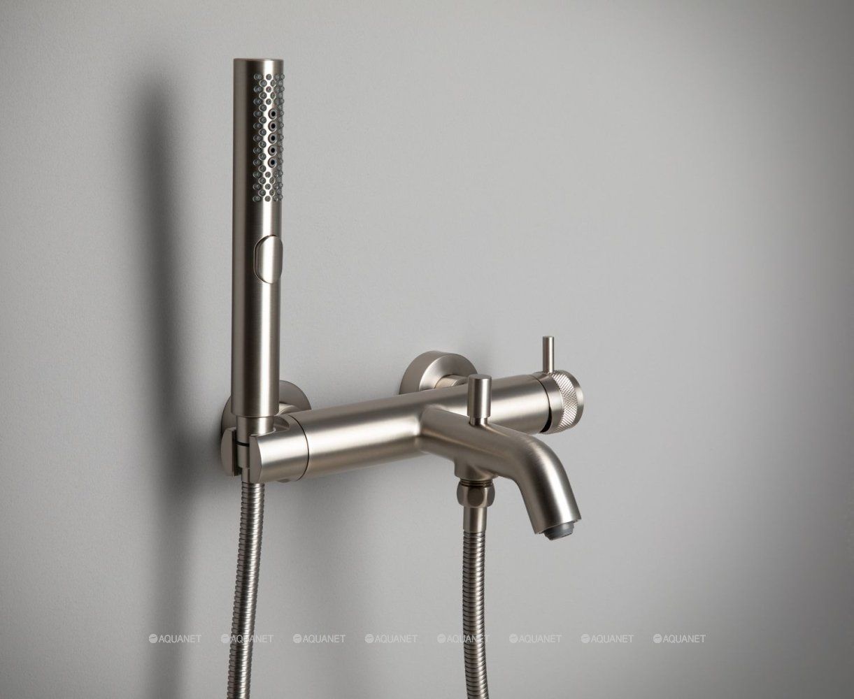 Смеситель для ванны Allen Brau Priority 5.31D10-BN никель браш  большой выбор под ваш дизайн!