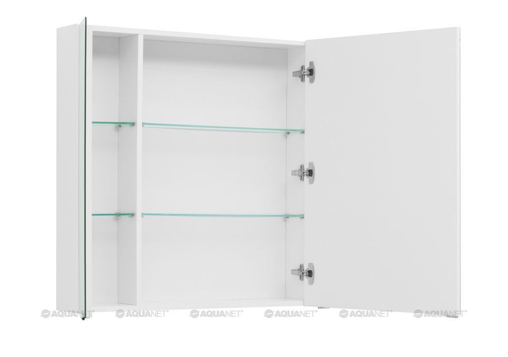 Шкаф-зеркало Aquanet Алвита 100 белый (235344) в интернет-магазине Sumom.kz