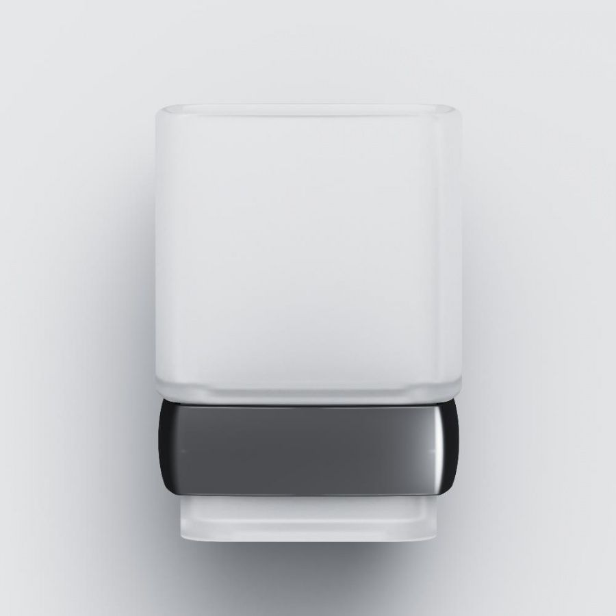 Схема товара Стеклянный стакан AM.PM Gem с настенным держателем A9034322
