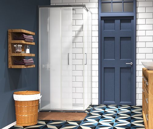 Душевой уголок Wasserkraft Main 41S03 Matt glass 900х900х2000 мм в интернет-магазине Sumom.kz