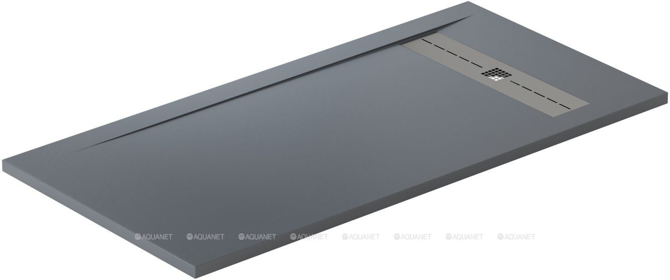 8.21007-BGM Infinity, Поддон литьевой 1600х900, без сифона/накладки, сине-серый в интернет-магазине Sumom.kz