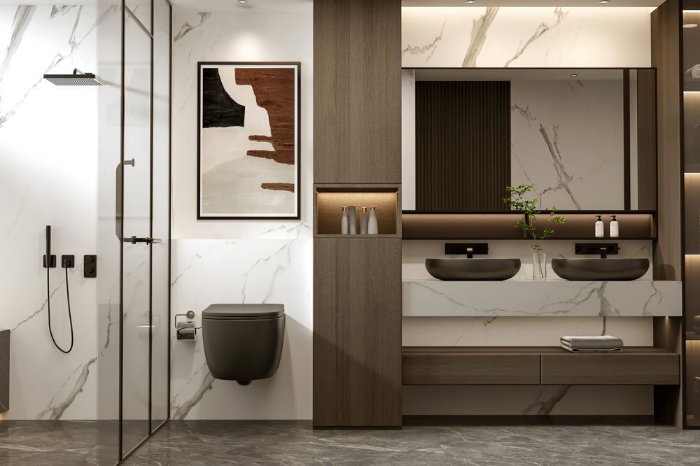 Унитаз ABBER Bequem AC1104MB подвесной черный матовый, безободковый в интернет-магазине Sumom.kz