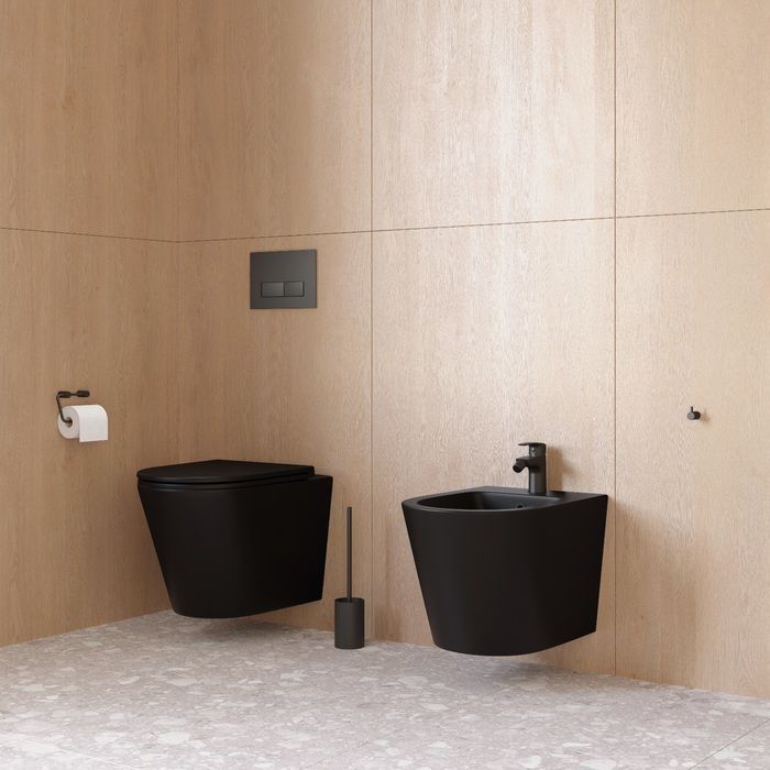 Биде, Iddis calipso черный CALRB02i82 в интернет-магазине Sumom.kz