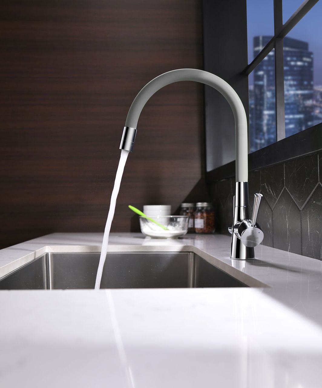Смеситель Lemark Comfort LM3075C-Gray для кухни с подключением к фильтру с питьевой водой с гарантией и доставкой по всему Казахстану Смеситель Lemark Comfort LM3075C-Gray для кухни с подключением к фильтру с питьевой водой большой выбор под ваш дизайн!
