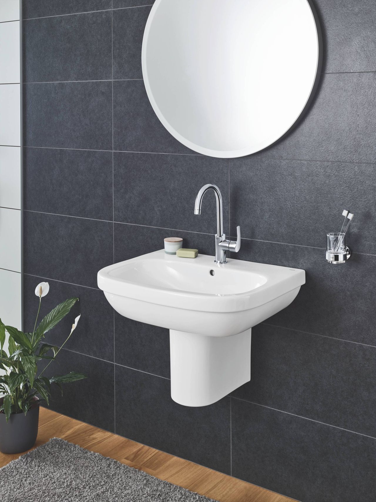Полупьедестал для умывальника Grohe Euro Ceramic 39201000 в интернет-магазине Sumom.kz Полупьедестал для умывальника Grohe Euro Ceramic 39201000 в интернет-магазине Sumom.kz