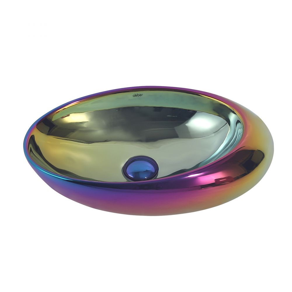 Раковина накладная ABBER Bequem AC2107Regen хамелеон в интернет-магазине Sumom.kz Раковина накладная ABBER Bequem AC2107Regen хамелеон в интернет-магазине Sumom.kz