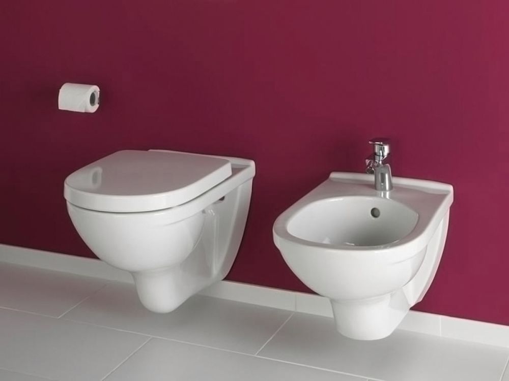 Набор 5 в 1: инсталляция Viega, унитаз Villeroy&Boch O.novo, крепления, клавиша и сиденье  в интернет-магазине Sumom.kz