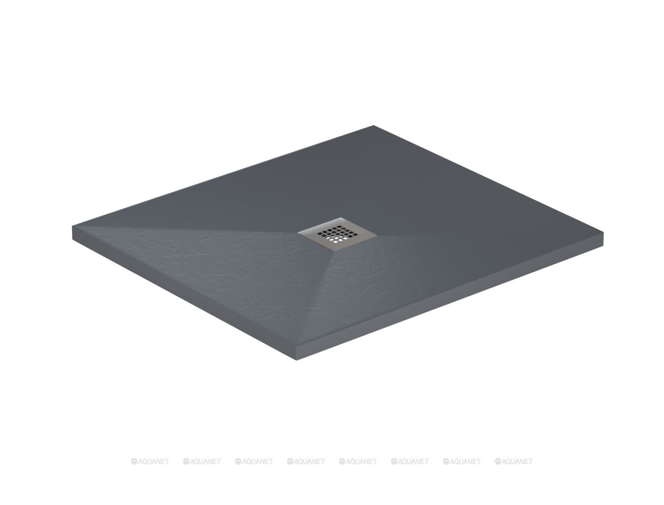 8.31005-BGM Priority, Поддон литьевой 1000х1000, без сифона/накладки, сине-серый в интернет-магазине Sumom.kz