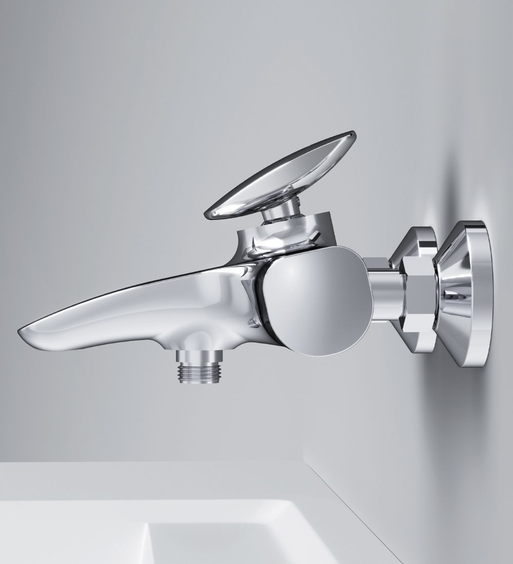 Смеситель для ванны/душа, хром, шт F70A10000 Am Pm Spirit V2.0 большой выбор под ваш дизайн!