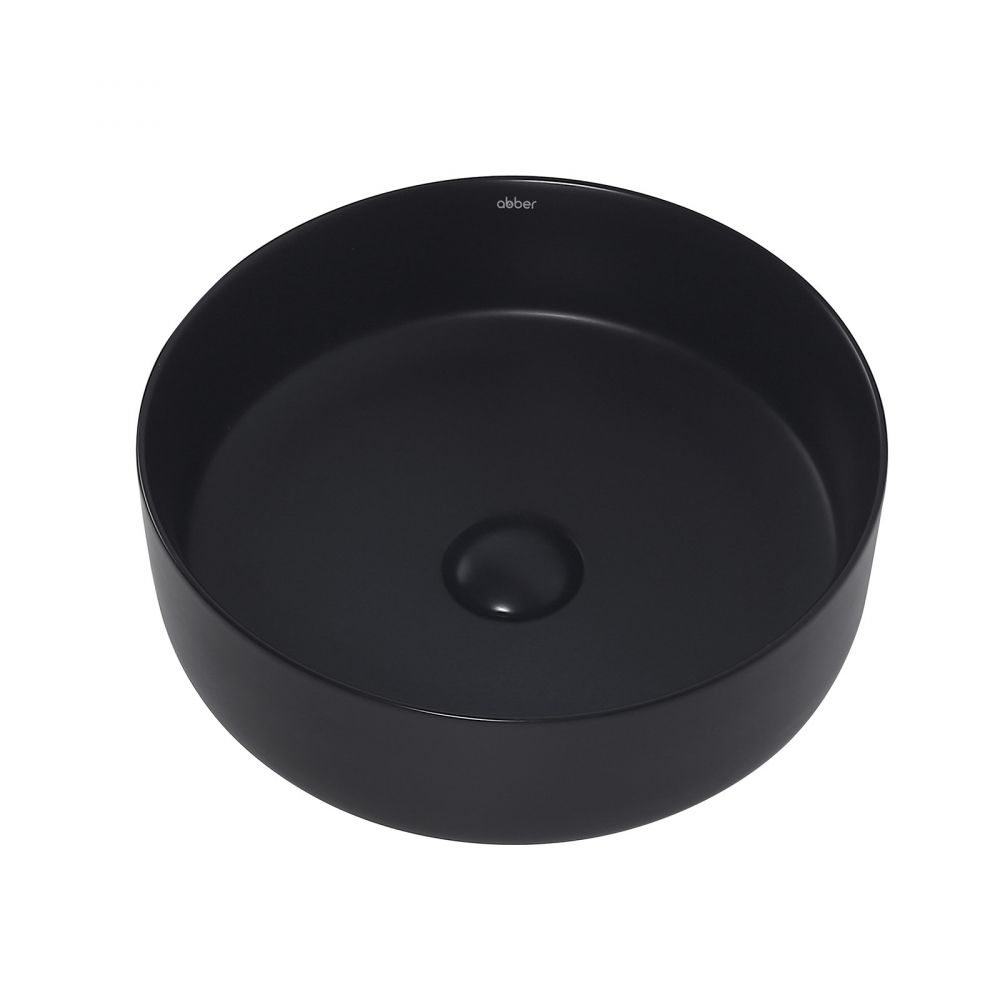 Раковина накладная ABBER Bequem AC2108MB черная матовая в интернет-магазине Sumom.kz