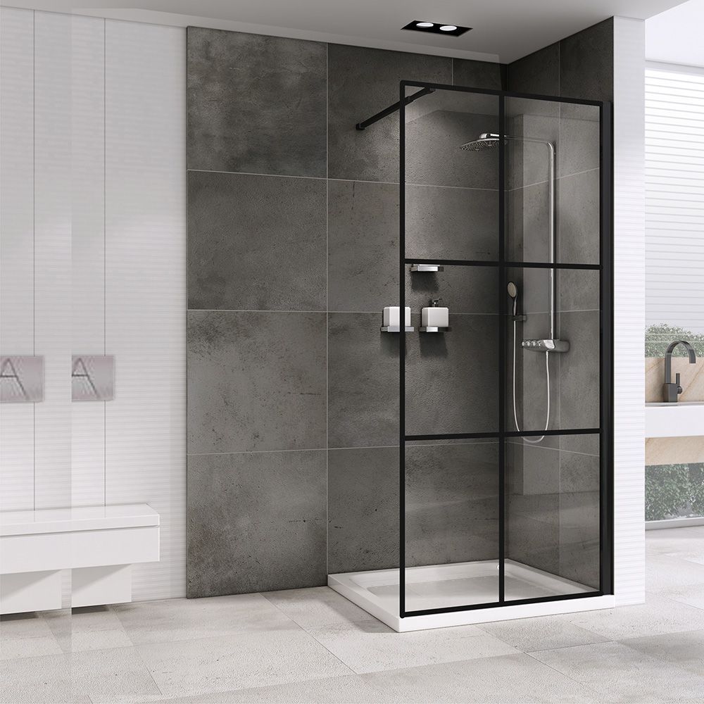 Душевая перегородка ABBER Immer Offen AG62100B8 в интернет-магазине Sumom.kz Душевая перегородка ABBER Immer Offen AG62100B8 в интернет-магазине Sumom.kz