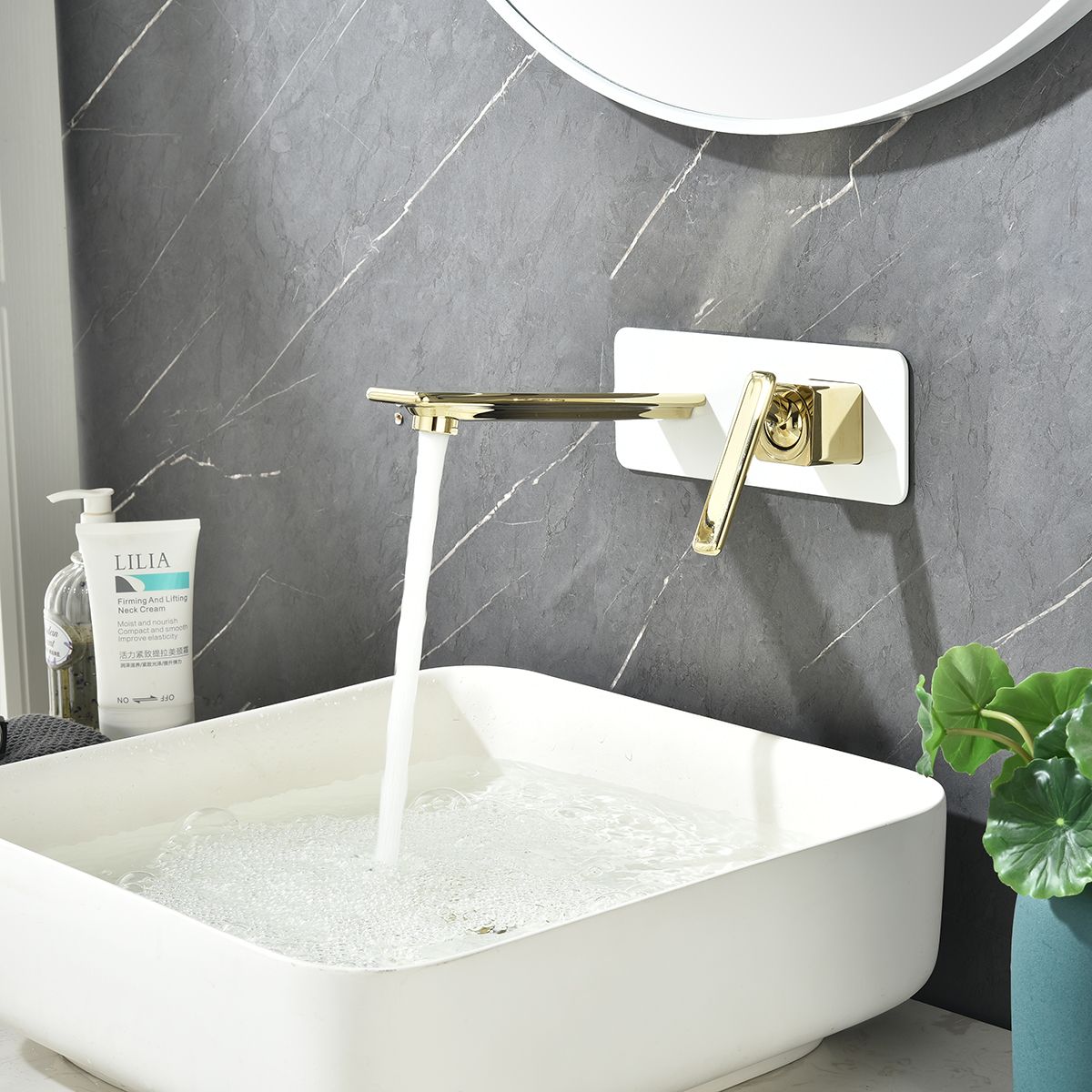 Смеситель Lemark Mista LM6426WG для раковины, встраиваемый большой выбор под ваш дизайн!