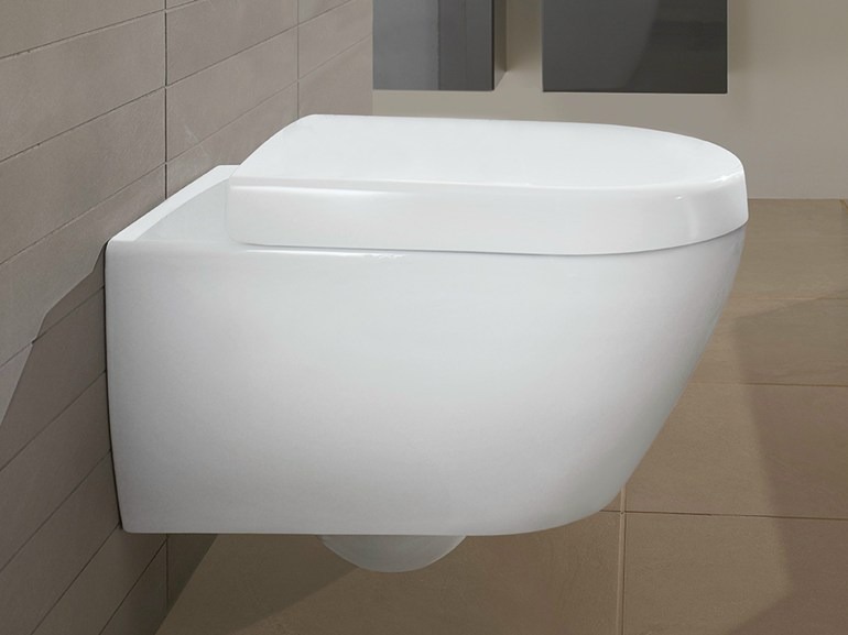 Подвесной унитаз Villeroy & Boch Subway 2.0 56001001 белый в интернет-магазине Sumom.kz