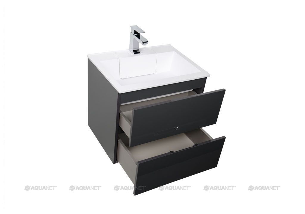 Тумба под умывальник Aquanet Алвита 60 серый антрацит (183991) в интернет-магазине Sumom.kz Тумба под умывальник Aquanet Алвита 60 серый антрацит (183991) в интернет-магазине Sumom.kz