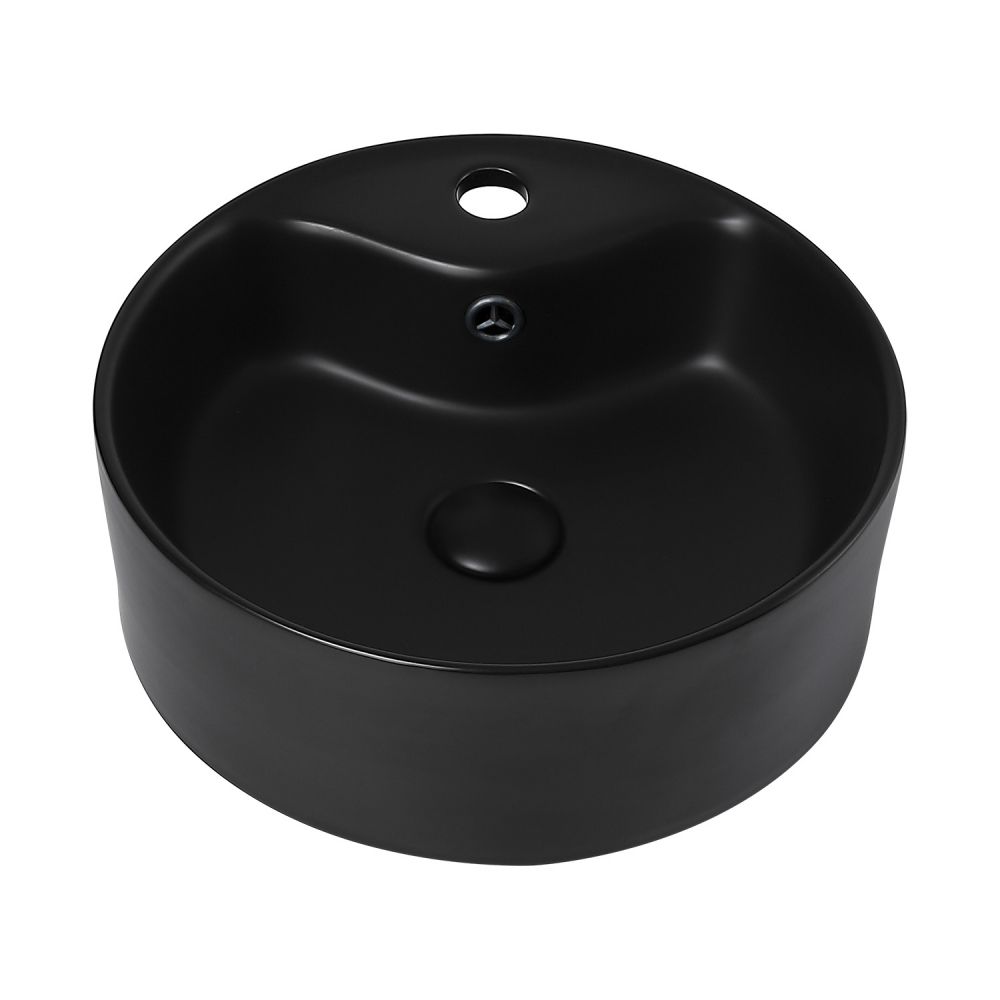 Раковина накладная ABBER Bequem AC2104MB черная матовая в интернет-магазине Sumom.kz