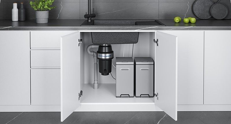 Измельчитель пищевых отходов KUCHENSTERN Muhle 370 359028 в интернет-магазине Sumom.kz