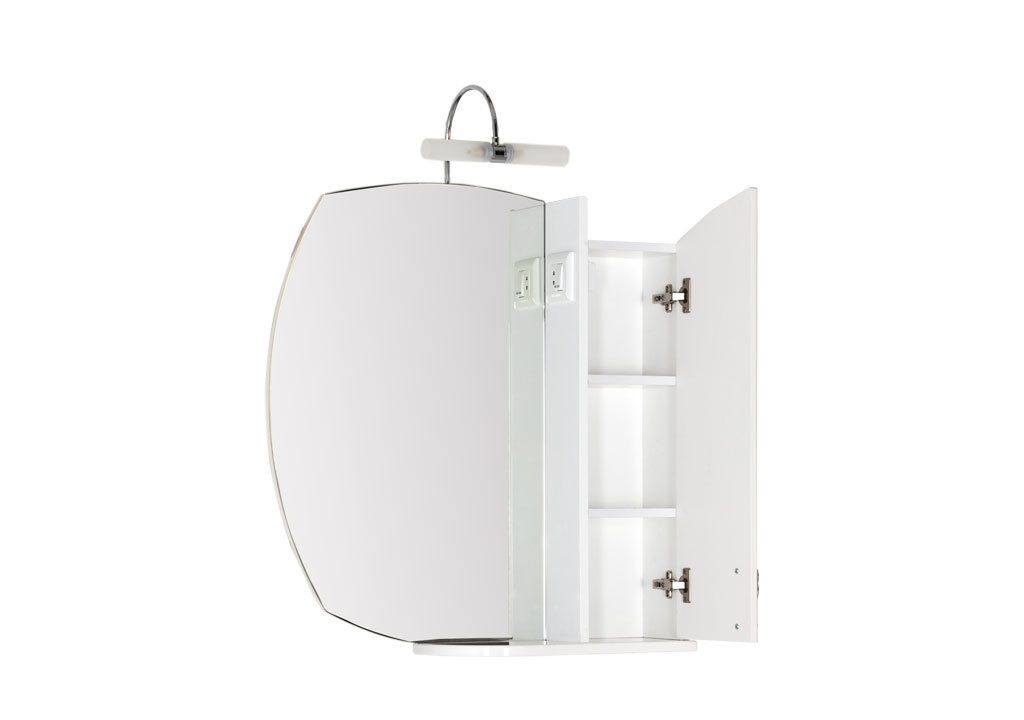 Шкаф - зеркало Aquanet Моника 60 186773 в интернет-магазине Sumom.kz