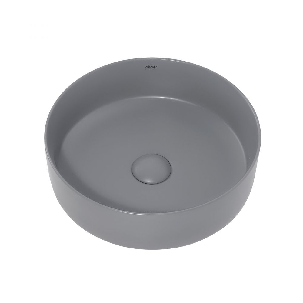 Раковина накладная ABBER Bequem AC2108MG серая матовая в интернет-магазине Sumom.kz