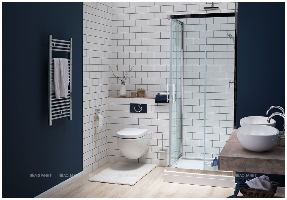 Душевой уголок Aquanet Delta Cube NPE1142 100x100, прозрачное стекло 00183843 в интернет-магазине Sumom.kz