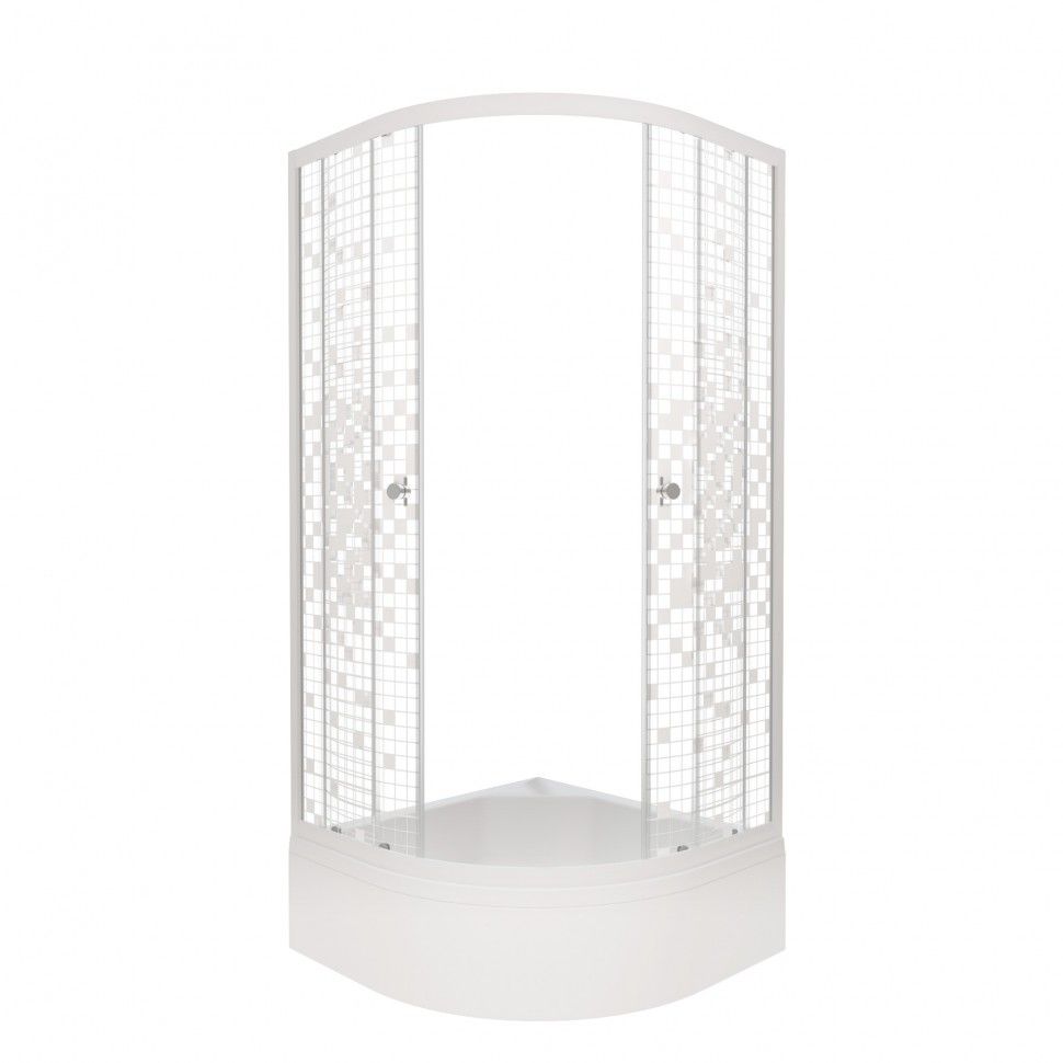 Душевое Ограждение Мозаика 90*90 В Щ0000061809 в интернет-магазине Sumom.kz