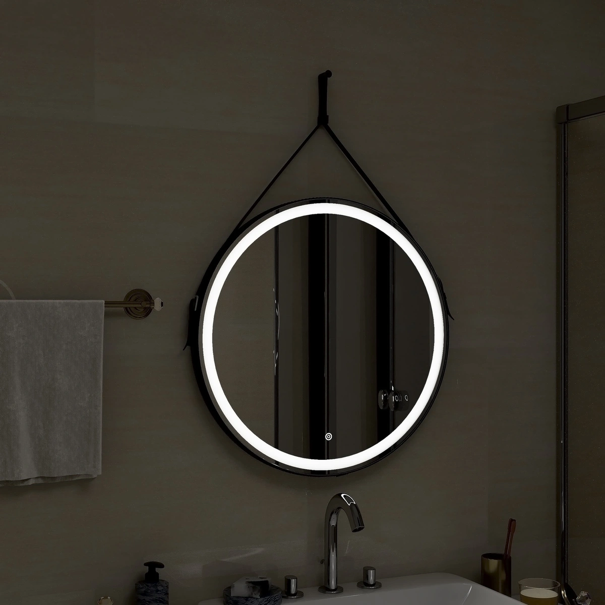 Зеркало Континент Millenium Black Led D 650 в интернет-магазине Sumom.kz Зеркало Континент Millenium Black Led D 650 в интернет-магазине Sumom.kz