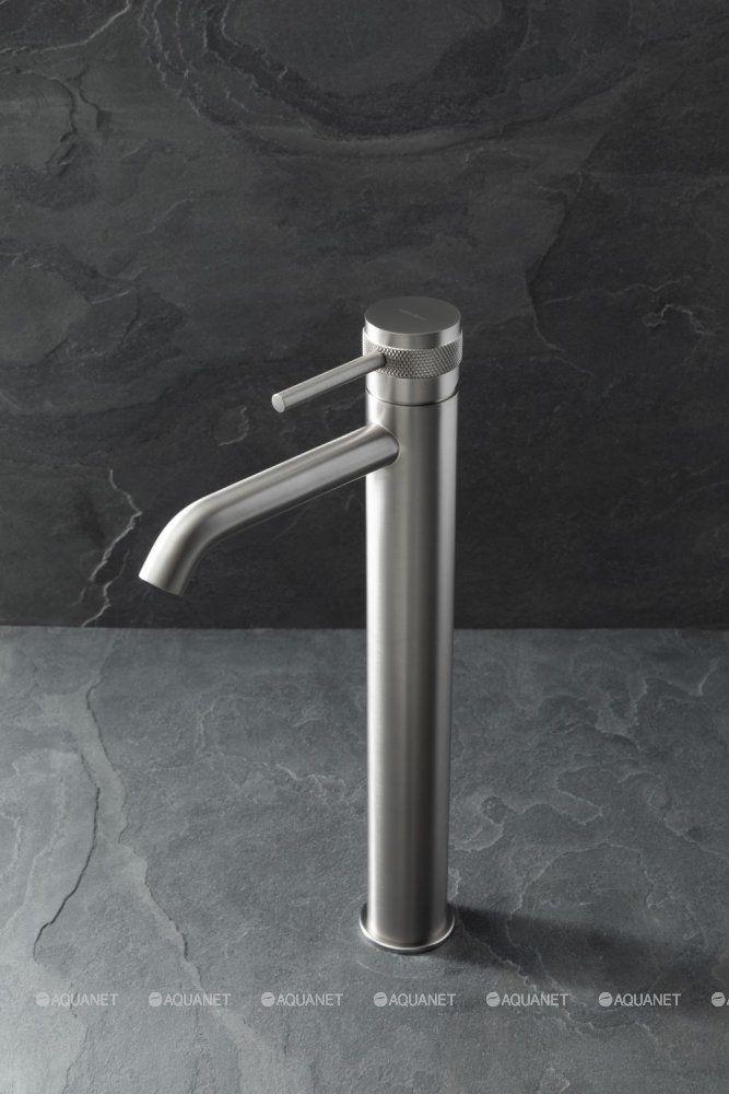 5.31A02-BN PRIORITY 3.0 Cмеситель для умывальника высокий, излив 145мм, Kerox, браш.никель большой выбор под ваш дизайн!