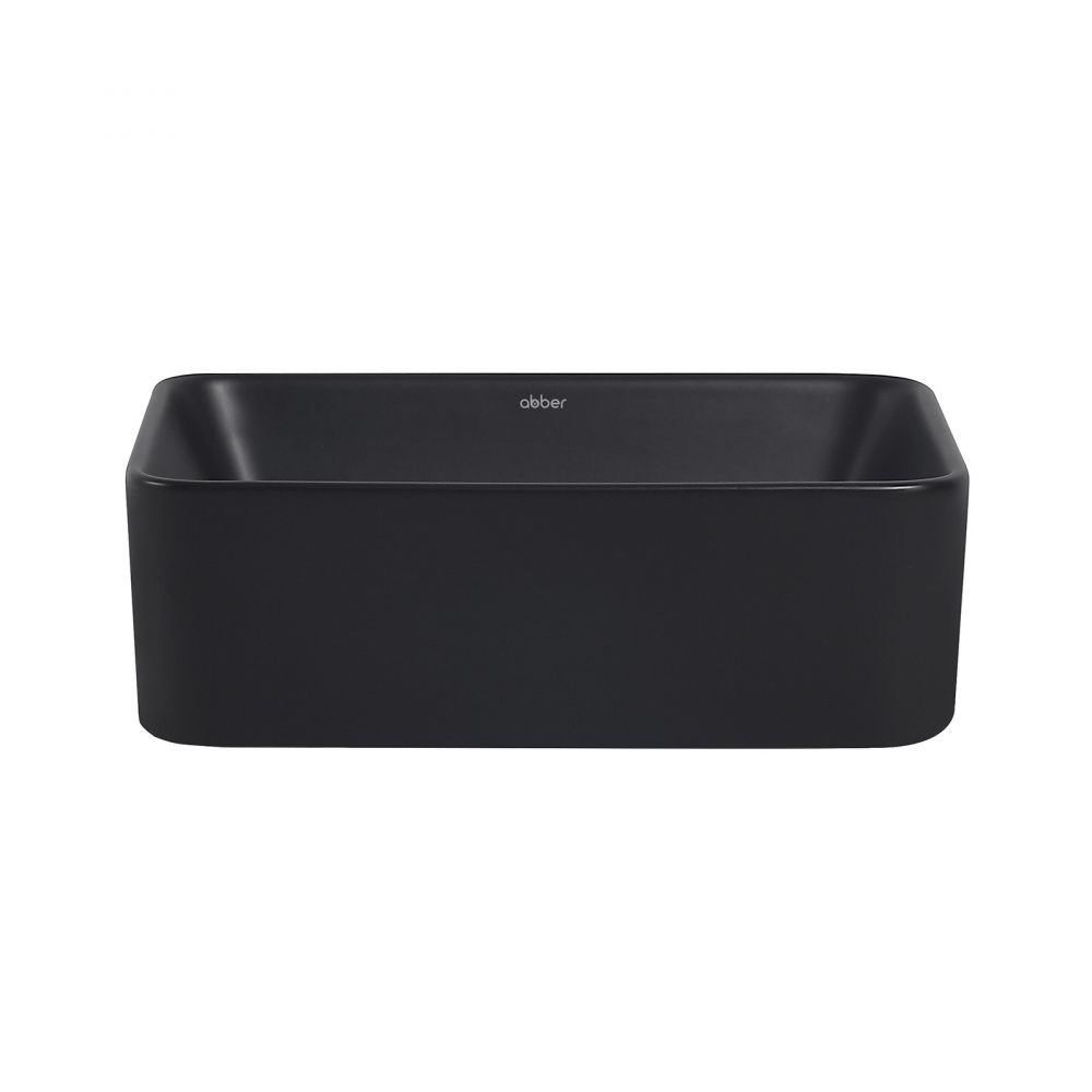 Раковина накладная ABBER Rechteck AC2213MB черная матовая в интернет-магазине Sumom.kz Раковина накладная ABBER Rechteck AC2213MB черная матовая в интернет-магазине Sumom.kz