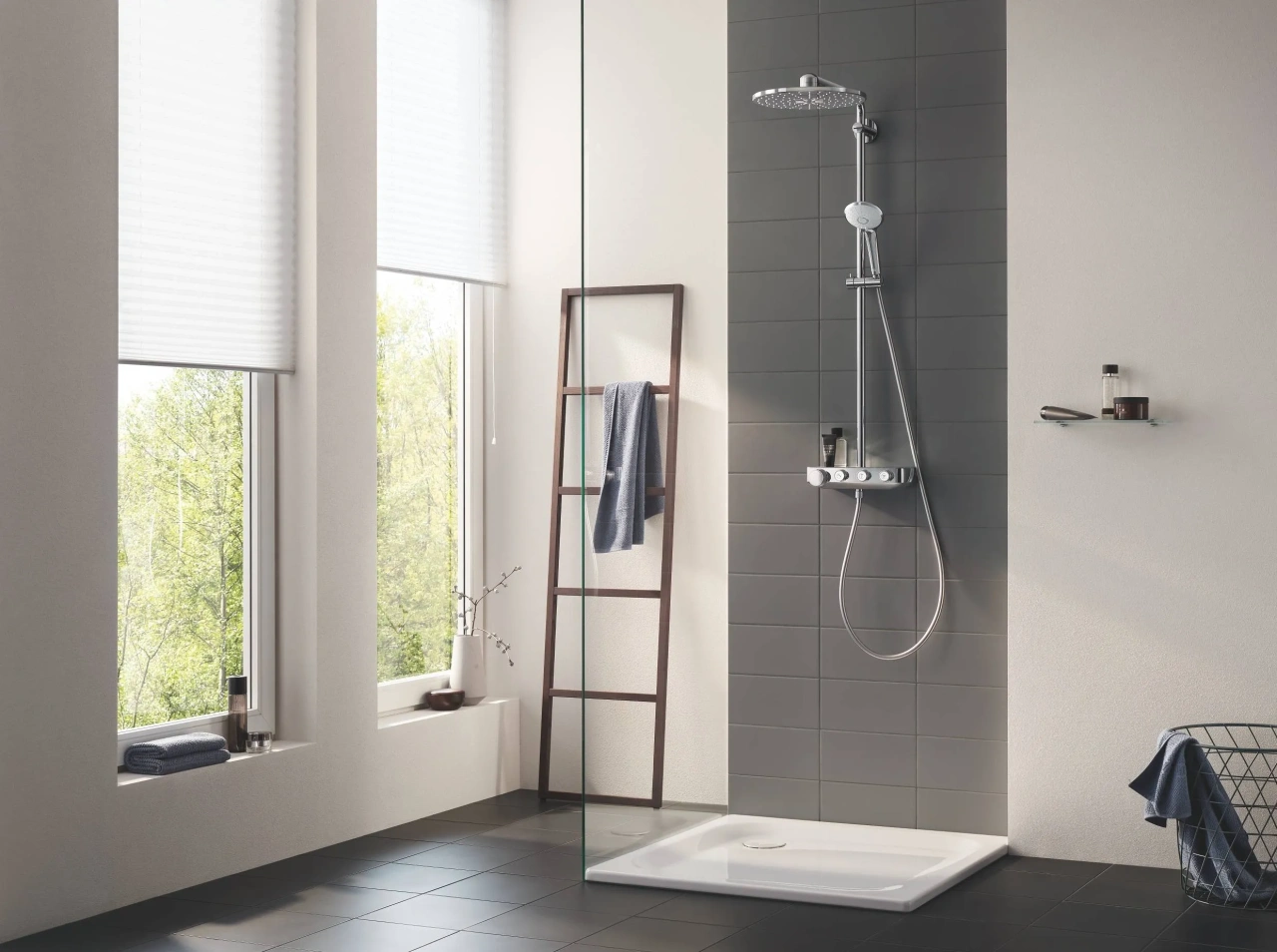 Душевая система Grohe Euphoria SmartControl 310 DUO 26507000 в интернет-магазине Sumom.kz