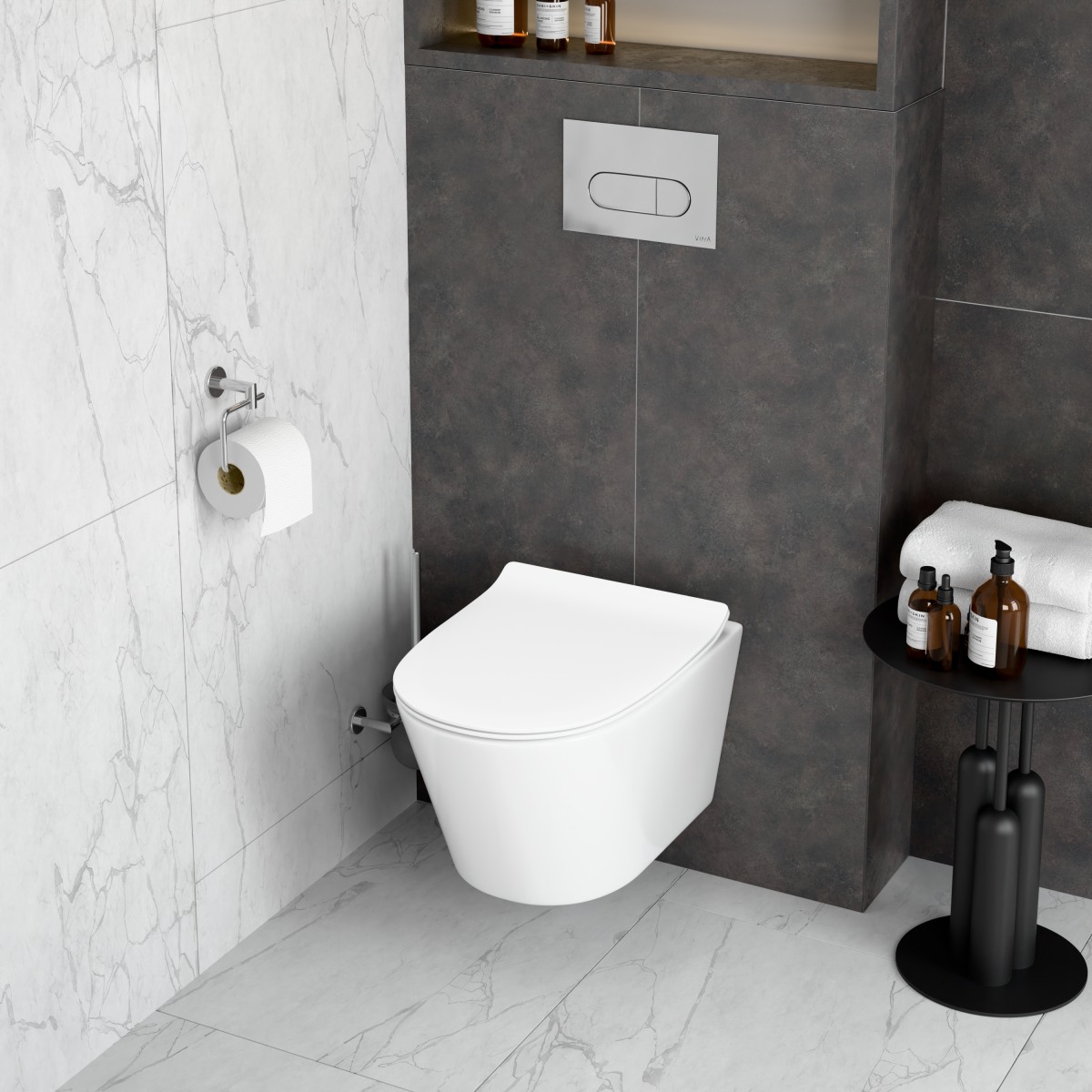 Подвесной унитаз VitrA M50 8302B003-6404 безободковый в интернет-магазине Sumom.kz Подвесной унитаз VitrA M50 8302B003-6404 безободковый в интернет-магазине Sumom.kz