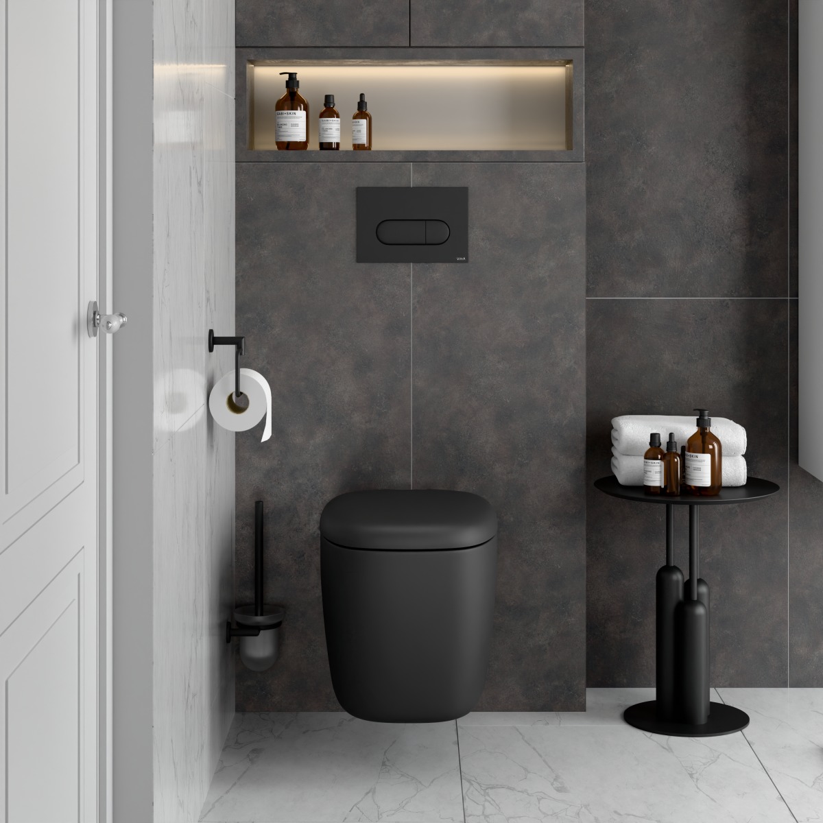 Унитаз подвесной VitrA Plural 7830B483-0075 безободковый в интернет-магазине Sumom.kz Унитаз подвесной VitrA Plural 7830B483-0075 безободковый в интернет-магазине Sumom.kz