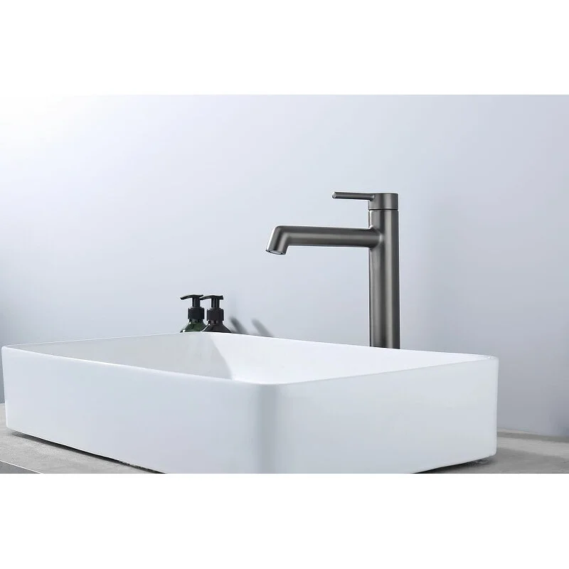 Смеситель для раковины высокий Raglo графит R20.15.09 большой выбор под ваш дизайн!