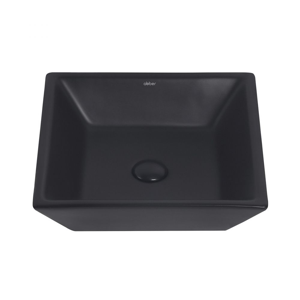 Раковина накладная ABBER Rechteck AC2214MB черная матовая в интернет-магазине Sumom.kz