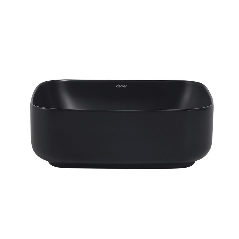 Раковина накладная ABBER Rechteck AC2211MB черная матовая в интернет-магазине Sumom.kz