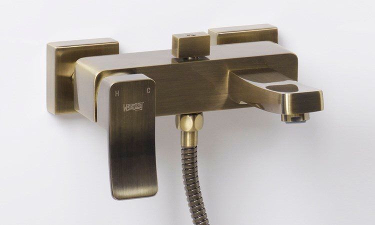 Смеситель для ванны с коротким изливом WasswerKRAFT Exter 1601 большой выбор под ваш дизайн!