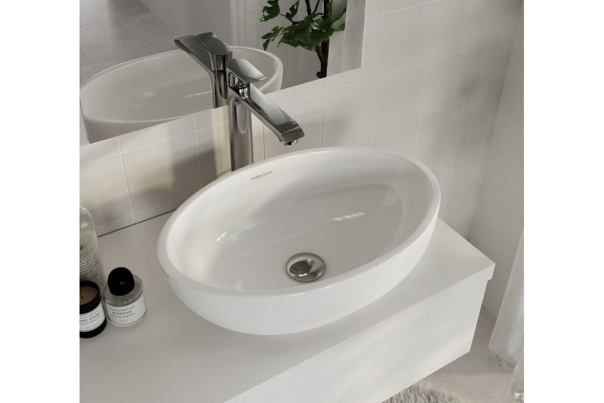 Раковина Sanita Luxe "Ringo Cut 53" Санита У84088 в интернет-магазине Sumom.kz