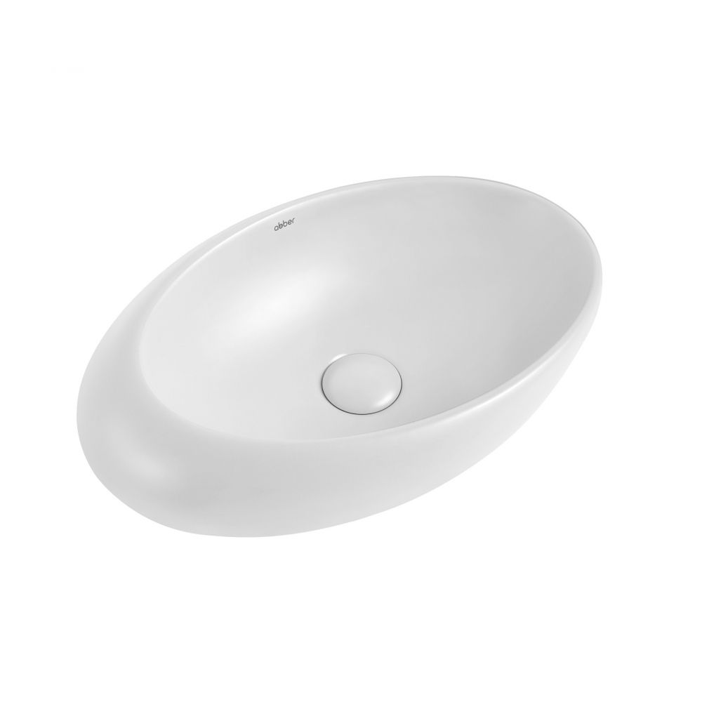 Раковина накладная ABBER Bequem AC2107 белая в интернет-магазине Sumom.kz