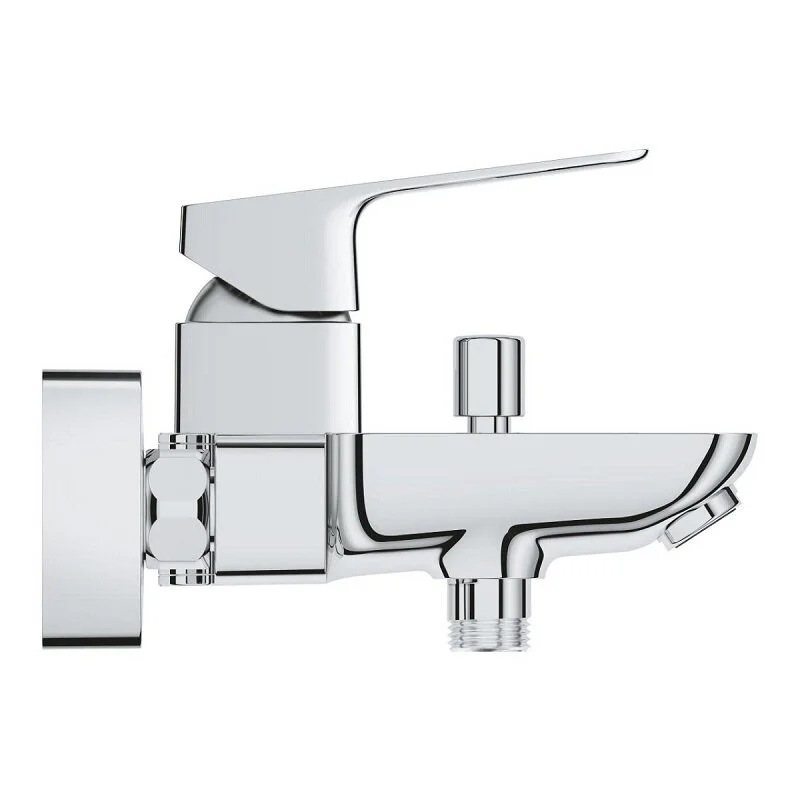 Смеситель для ванны и душа Grohe Cubeo, 1018130000, хром большой выбор под ваш дизайн!