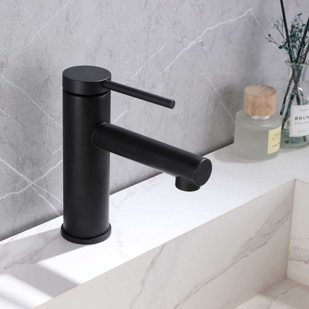 Смеситель ABBER Emotion AF8810B для раковины, черный матовый большой выбор под ваш дизайн!