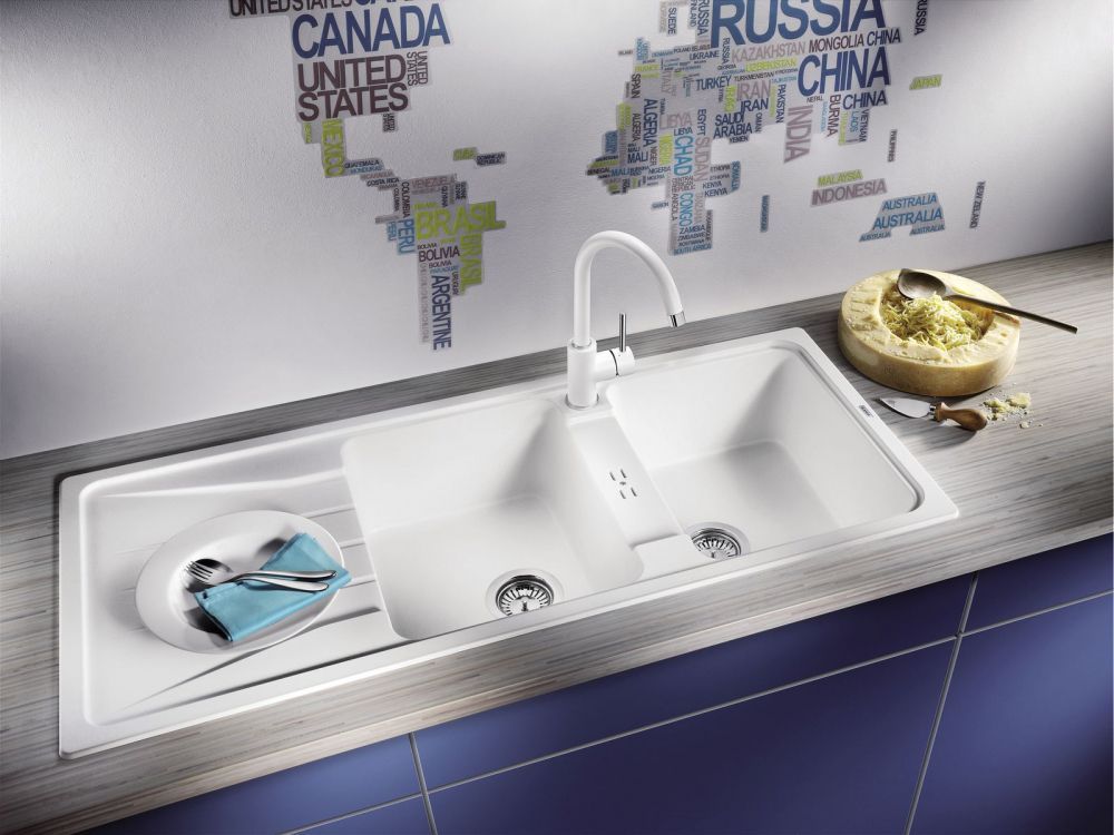 КУХОННЫЙ СМЕСИТЕЛЬ BLANCO - MIDA - БЕЛЫЙ (519418) ГРАНИТНЫЙ с гарантией и доставкой по всему Казахстану КУХОННЫЙ СМЕСИТЕЛЬ BLANCO - MIDA - БЕЛЫЙ (519418) ГРАНИТНЫЙ большой выбор под ваш дизайн!